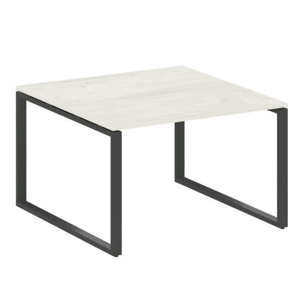 Переговорный стол 1 столешница Metal System Style БО.ПРГ-1.2 1200x1235x750 (Дуб Наварра/Антрацит металл)