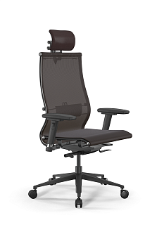 Кресло для руководителя Метта SynchroSit 10 L2-107D - TV /Km00/Nb00/D03P/H3mL-3D(M24.B11.G19.W03)