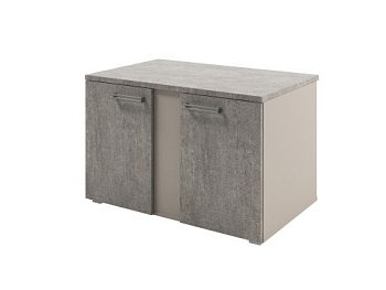Тумба для оргтехники широкая Solution D-280 960x590x610