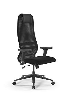 Кресло для руководителя Метта Sit 8 B1-8D - X1+UMF(X1) /Uh00/Wh00/D02P(M09.B11.G19.W02)